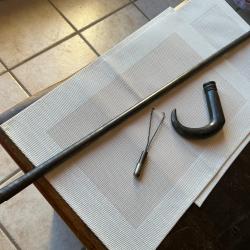Canne fusil ancienne en 14 mm