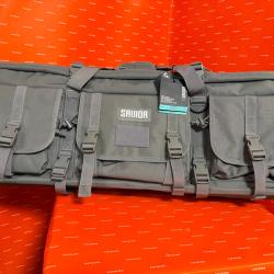 Housse de transport SAVIOR american CLASSIC DOUBLE RIFLE 32 grise