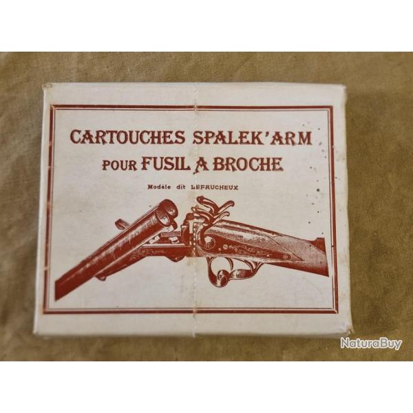 Cartouches � broche SPALEK'ARM cal.12 plomb N�6