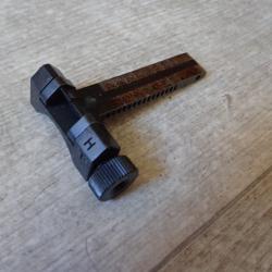 Correcteur de hausse type FURTER pour fusil K31 Schmidt Rubin - Rare mod&egrave;le