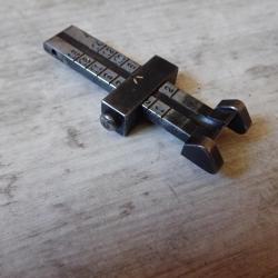 Planche gradu&eacute;e + curseur pour hausse de fusil K31 Rubin Schmidt