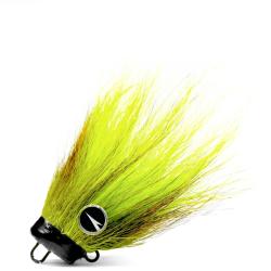 T&ecirc;te Plomb&eacute;e VMC Mustache Rig M 20g M Chartreuse 20g