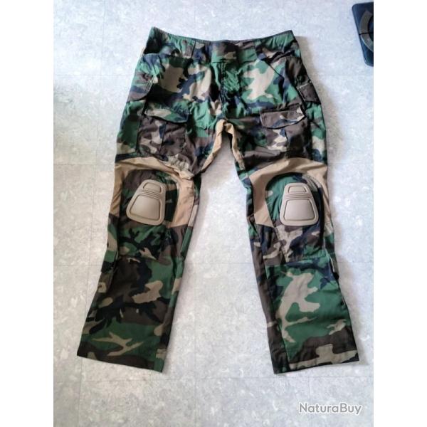 Combat pant Woodland SATAC
