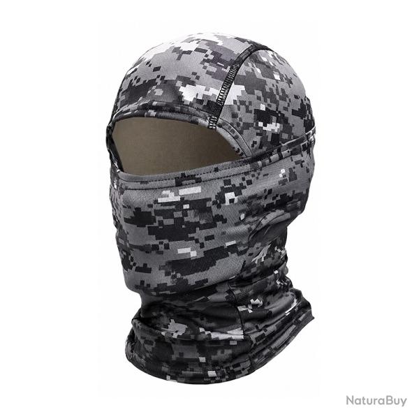 Cagoule Camouflage Digital Urbain Respirante Polyester