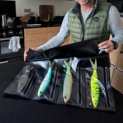 Pochette &agrave; Leurres HPA Lure Roll XL Bigbaits 4 emplacements