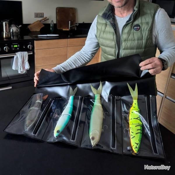 Pochette � Leurres HPA Lure Roll XL Bigbaits 4 emplacements