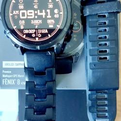 Montre connect&eacute;e GARMIN f&eacute;nix 8 amoled 47 mm