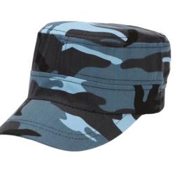 Casquette Militaire Treillis bleu
