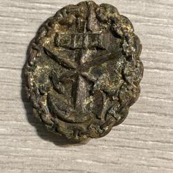 insigne des bless&eacute;s de la marine imp&eacute;riale ww1