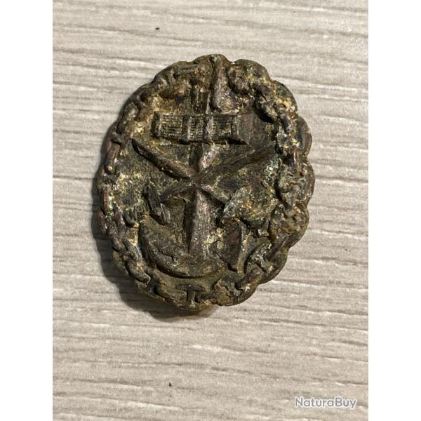 insigne des bless�s de la marine imp�riale ww1