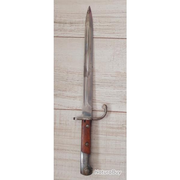Baionnette bresilienne mod 1908 pour Mauser contrat Bresilien