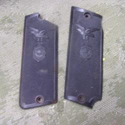 plaquettes de pistolet semi-auto Marca Registrada 7,65 mm