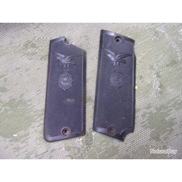 plaquettes de pistolet semi-auto Marca Registrada 7,65 mm
