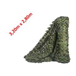 Filet de camouflage Jungle vert 3.20m x 2.80m - Livraison gratuite (3)
