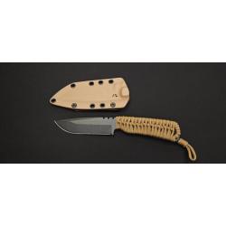 Wildsteer SKELET Paracorde Coyote Lame noir &Eacute;tui Kydex OSKEB13115EK