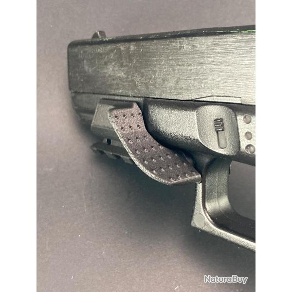 Repose Pouce Glock45/19 Gen 4 PLA-CF (fibre de carbone) avec Rail Picatinny