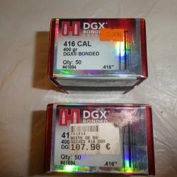 ogives Hornady cal 416