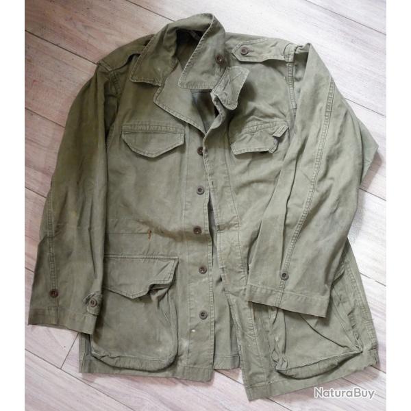 Veste de combat Mle 47/52 Alg�rie Indochine - Arm�e Fran�aise TTA - Authentique