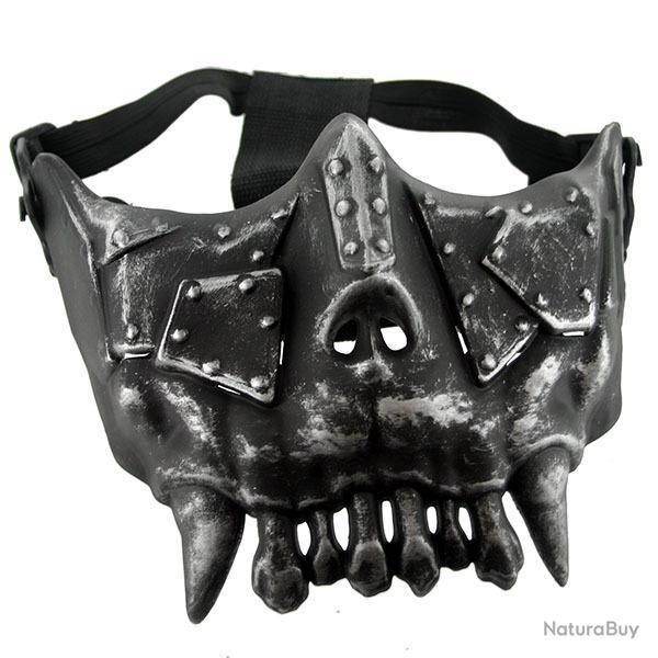 Desert Corp DC-03 Full Face Mask Silver