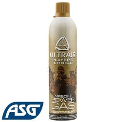 Bouteille gaz Airsoft ULTRAIR Power 570 ml - Haute pression pour GBB GBBR Culasse M&eacute;tal - Non Silico