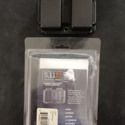 DOUBLE PORTE CHARGEUR 5.11 POUR CHARGEUR GLOCK 9MM/40