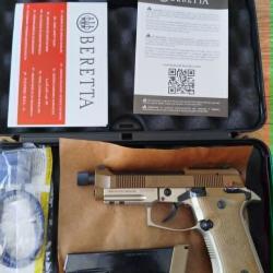 Pistolet Beretta 80X CHEETAH TACTICAL FDE .9 MM COURT .380 ACP