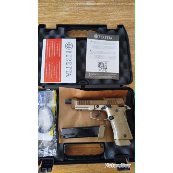 Pistolet Beretta 80X CHEETAH TACTICAL FDE .9 MM COURT .380 ACP