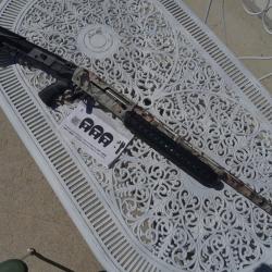 Fusil BAIKAL MP155, dans l'&eacute;tat (piston non-fonctionnel) calibre 12/89 canon 62 cm + notice & divers