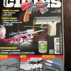 Colt Kingcobra, CZ P10, Benchmade... revue tir CIBLES no 598 janvier 2020