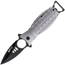 Couteau pliant Mtech Grenade gris