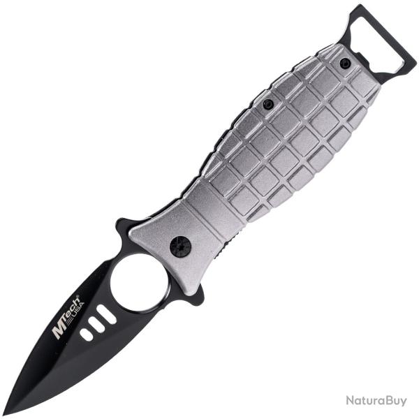 Couteau pliant Mtech Grenade gris