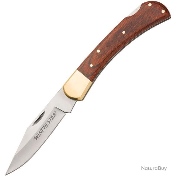 Couteau pliant Winchester Large Lockback Wood