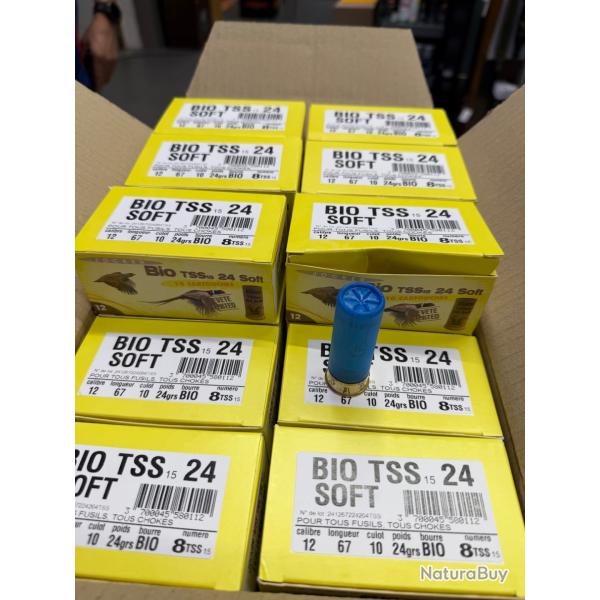 Cartouches Jocker Bio Tss15 24 soft N�8 cal.12/70 BJ