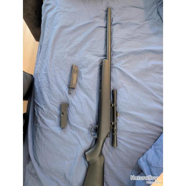 VSR10 Sniper comme neuve airsoft + Lunette LC 4 x 32 WR