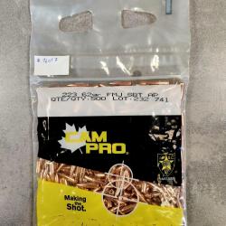 OGIVES CAM-PRO CAL.223 .224 62GR FMJ BT X 500