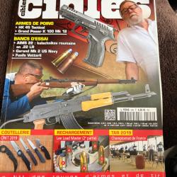 HK 45, Garand MK2, TAR 2019... revue tir CIBLES no 596 novembre 2019
