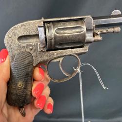 REVOLVER HAMERLESS FRANCE cal. 6mm VELODOG