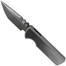N.T.A.K. DLC XH Inlay Tanto Titanium - Chaves Knives