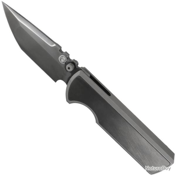 N.T.A.K. DLC XH Inlay Tanto Titanium - Chaves Knives