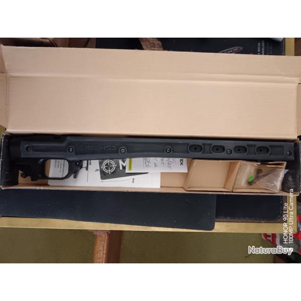 CHASSIS MDT HS3 POUR TIKKA T3 SHORT ACTION 102163-BLK