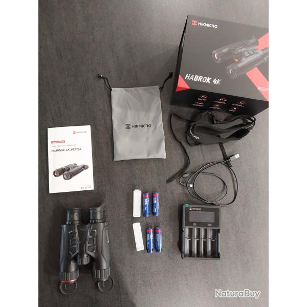 Hikmicro Habrok 4k 25 LN thermique et digital