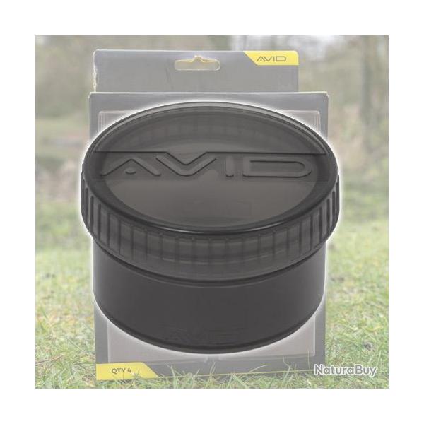 Pot de Trempage Avid Carp Hookbait Pots Small (les 4)