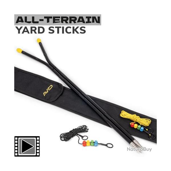 Piquets Avid Carp All-Terrain Yard Sticks (par 2)