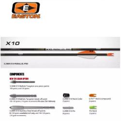 Tube X10 Parallel PRO 4mm - Easton - 610 / C3