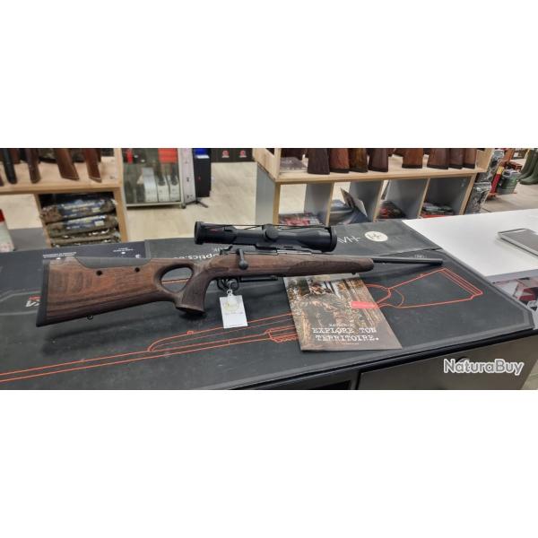 Carabine Mauser Max 25 lin�aire cal 30-06 + rail + lunette minox rs 4 1-4x24 ri
