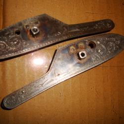 PAIRE DE PLATINE POUR FUSIL