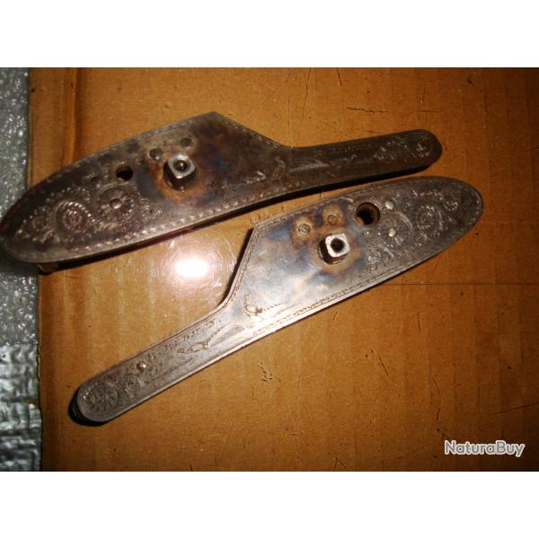 PAIRE DE PLATINE POUR FUSIL