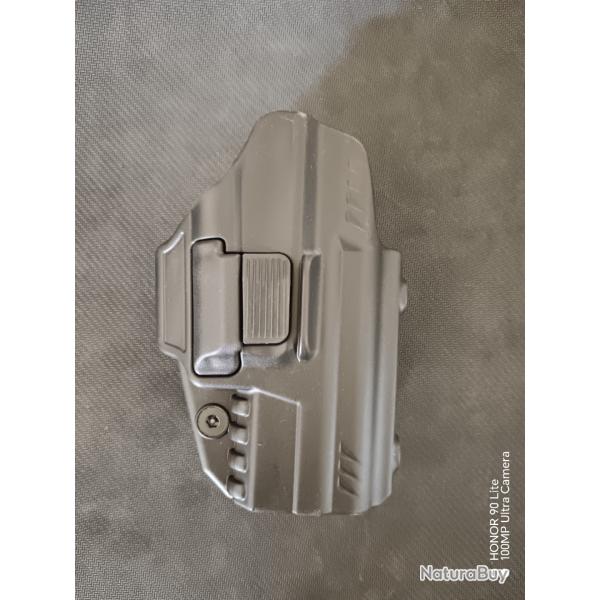 HOLSTER CIVIL A RETENTION GK POUR GLOCK 17/19 DROITIER