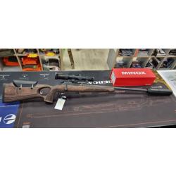 Carabine Mauser Max 25 lin&eacute;aire cal 30-06 + rail + lunette minox rs 4 1-4x24 ri + mod&eacute;rateur de son