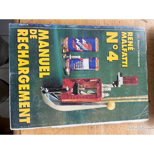Manuel de rechargement, num�ro 4